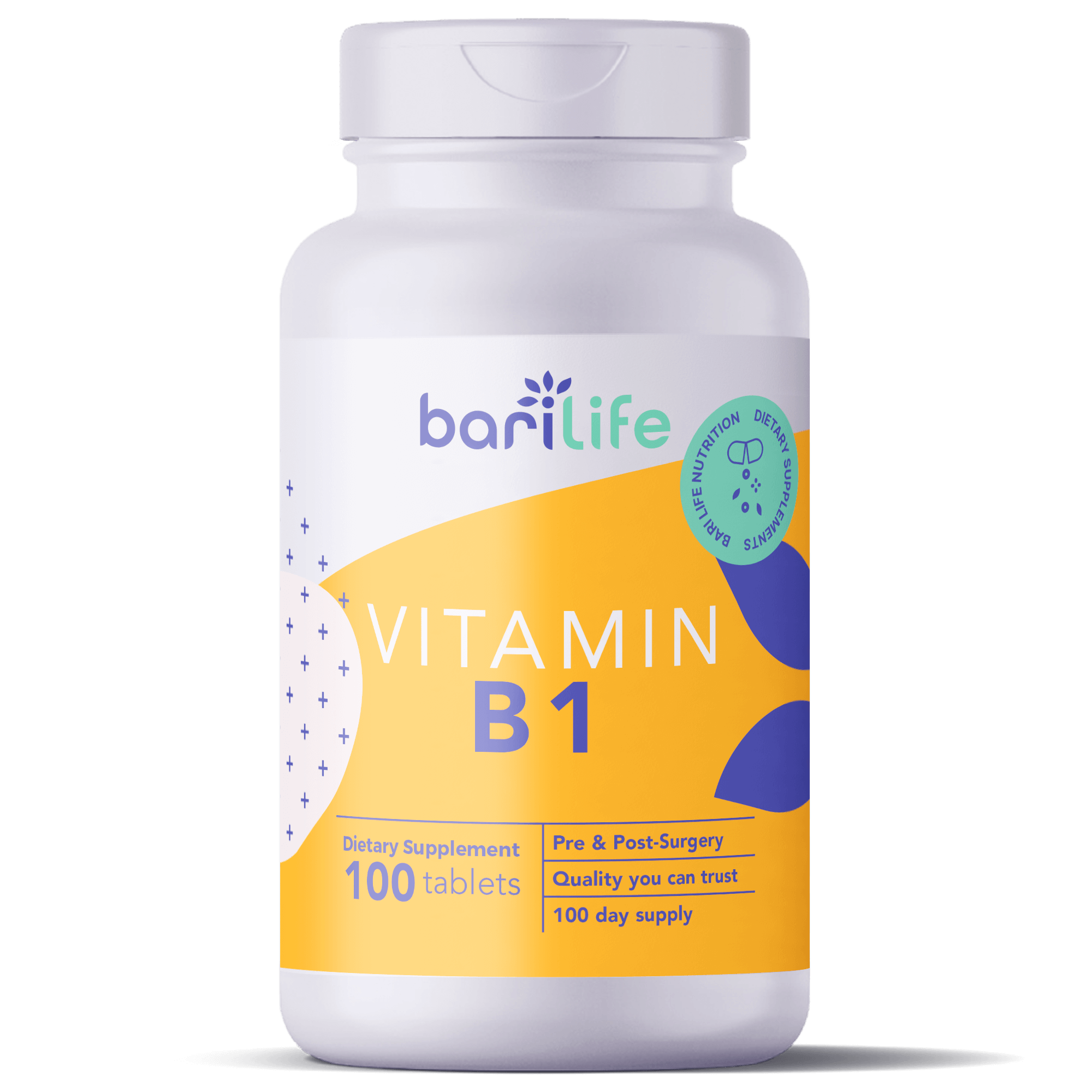 Vitamin B1 New Branding Bottle Mockup;Vitamin B-1